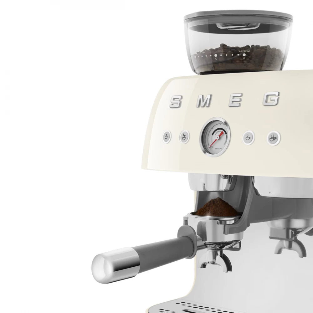 Espressor manual crem 50's Style, EGF03CREU, Smeg