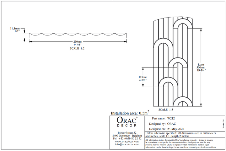 Panou decorativ 3D Alb W212, Orac