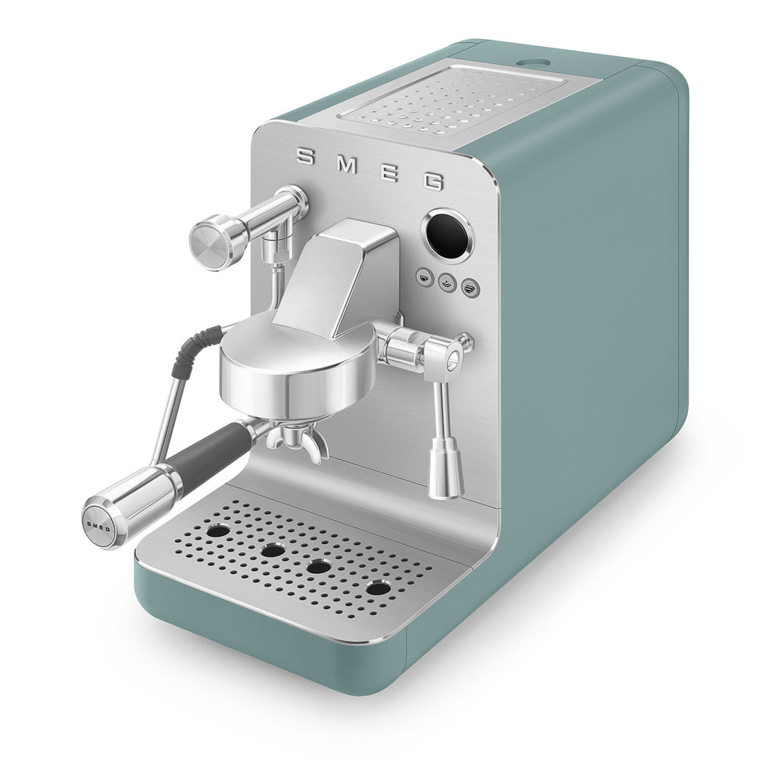 Aparat de cafea espresso manual Minipro verde smarald, EMC02EGMEU, Smeg