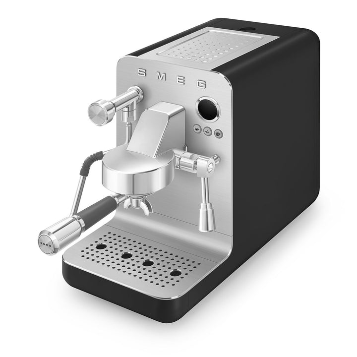 Aparat de cafea espresso manual Minipro negru, EMC02BLMEU, Smeg