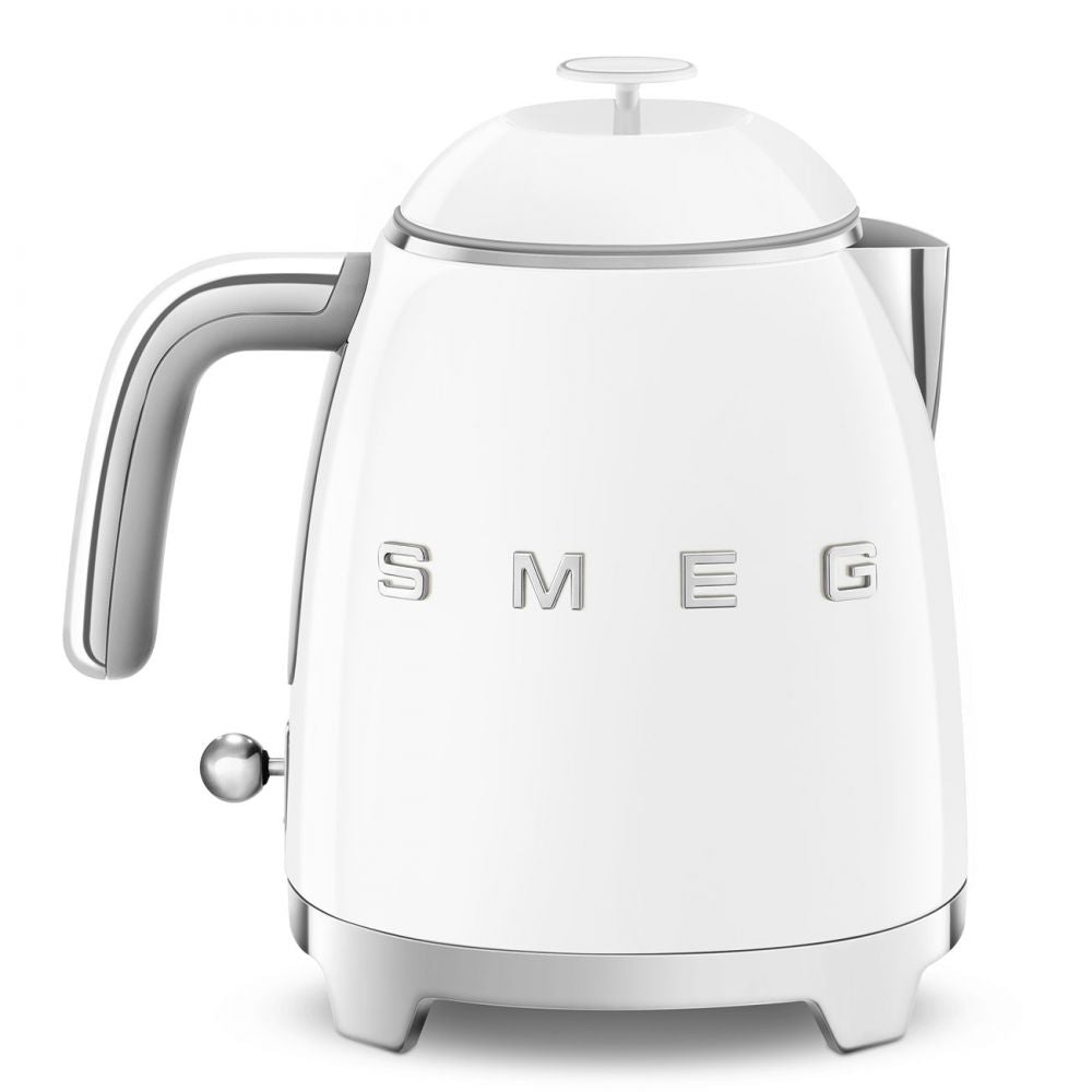 Mini fierbator de apa retro alb, KLF05WHEU, Smeg