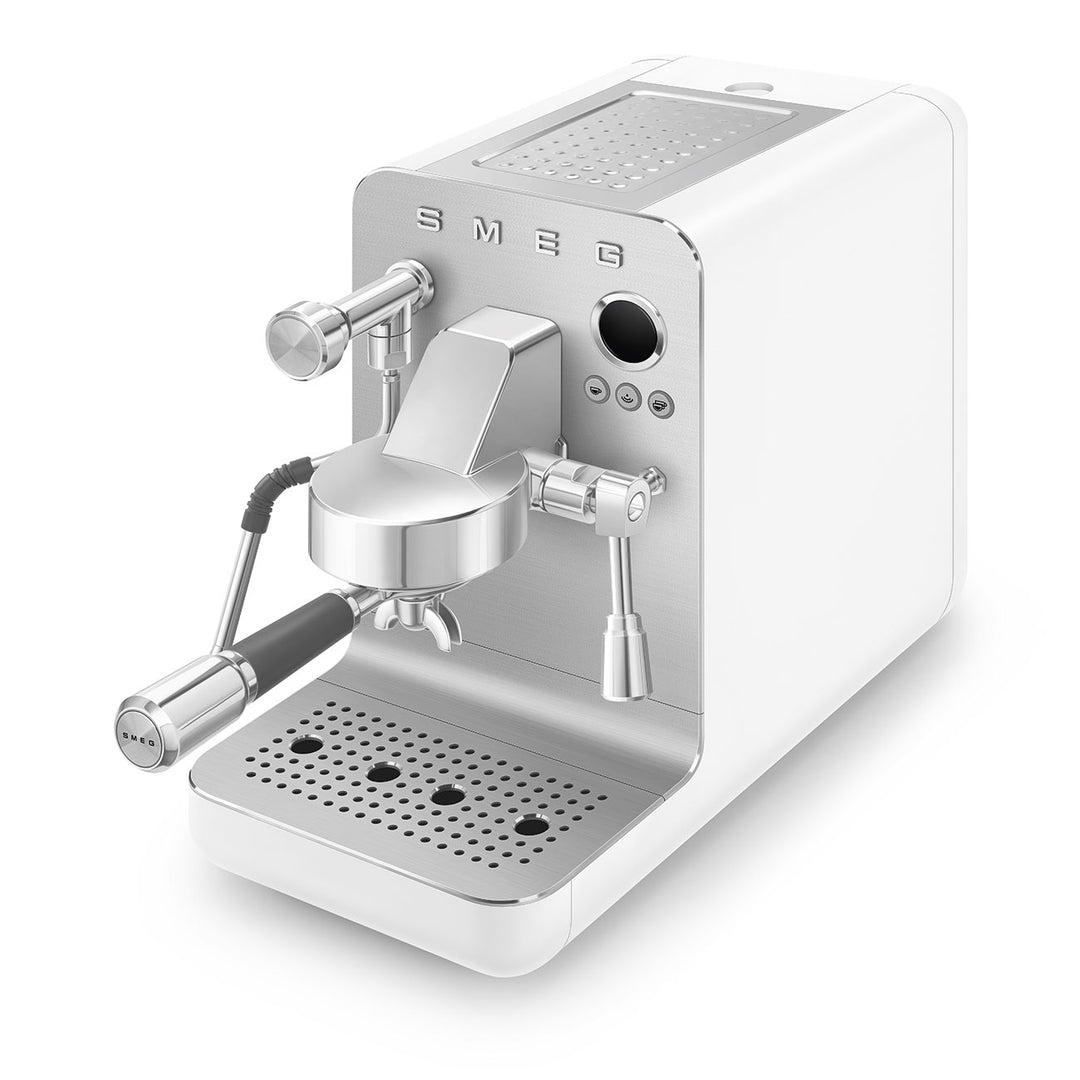 Aparat de cafea espresso manual Minipro alb, EMC02WHMEU, Smeg