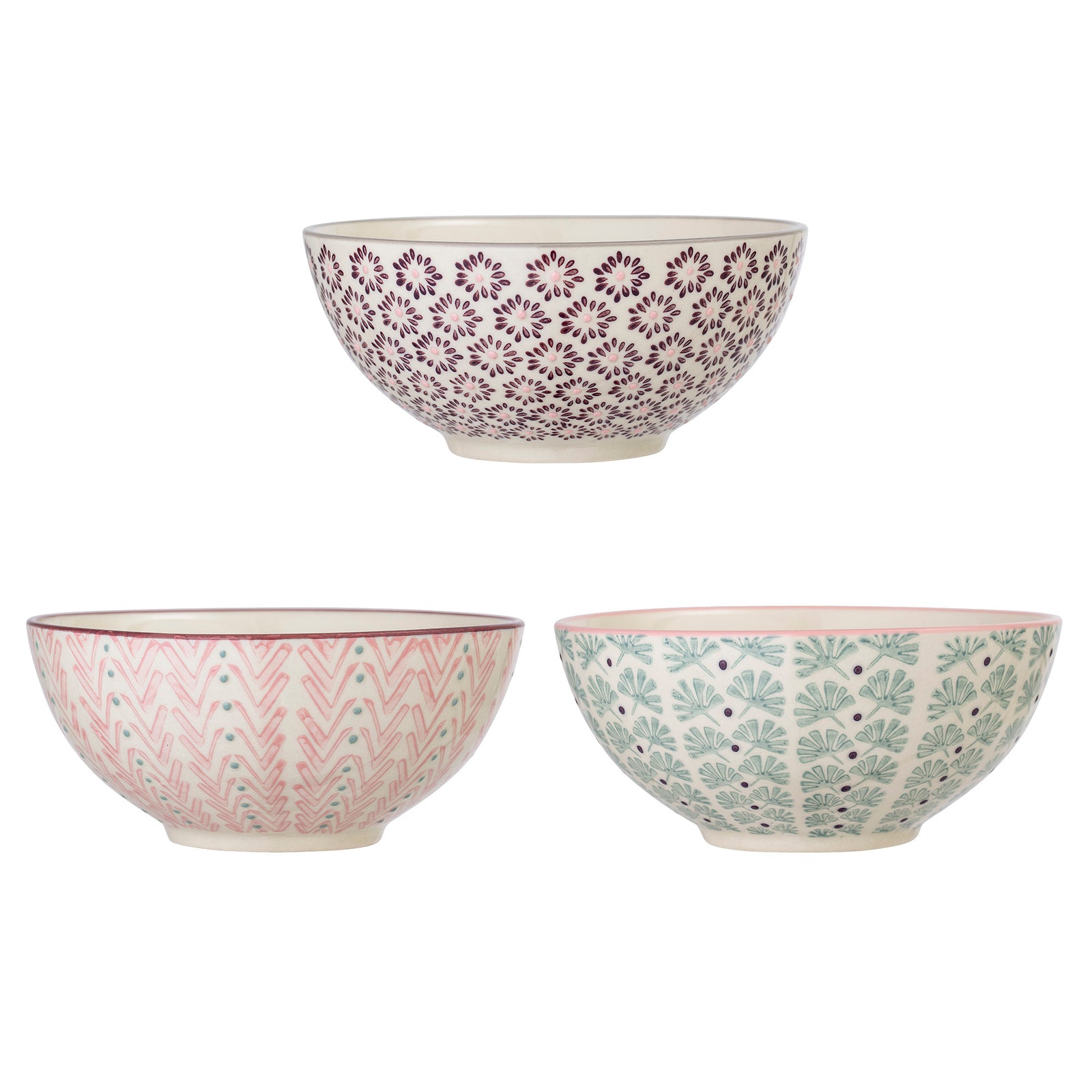 Bol Ceramic Multicolor Bloomingville - Imagine 1