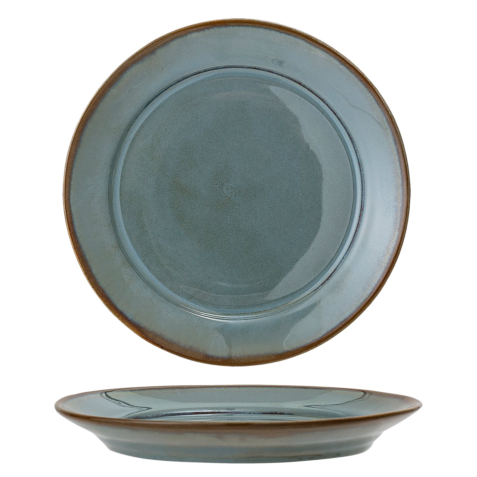 Farfurie Ceramică Verde Bloomingville - Imagine 1