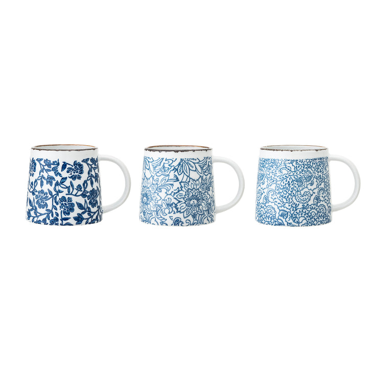 Set Căni Ceramice Albastre Bloomingville - Imagine 2