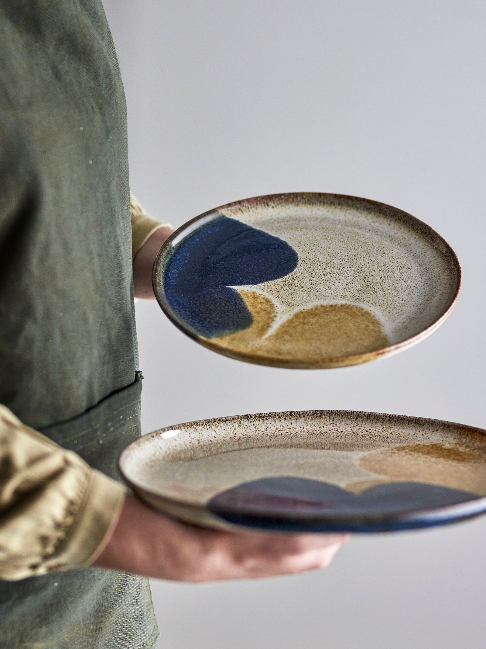 Farfurie Ceramică Albastră Jules Bloomingville - Imagine 5