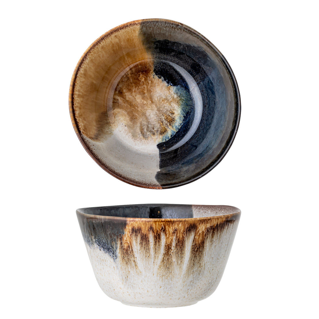 Bol Ceramică Albastru Bloomingville - Imagine 1