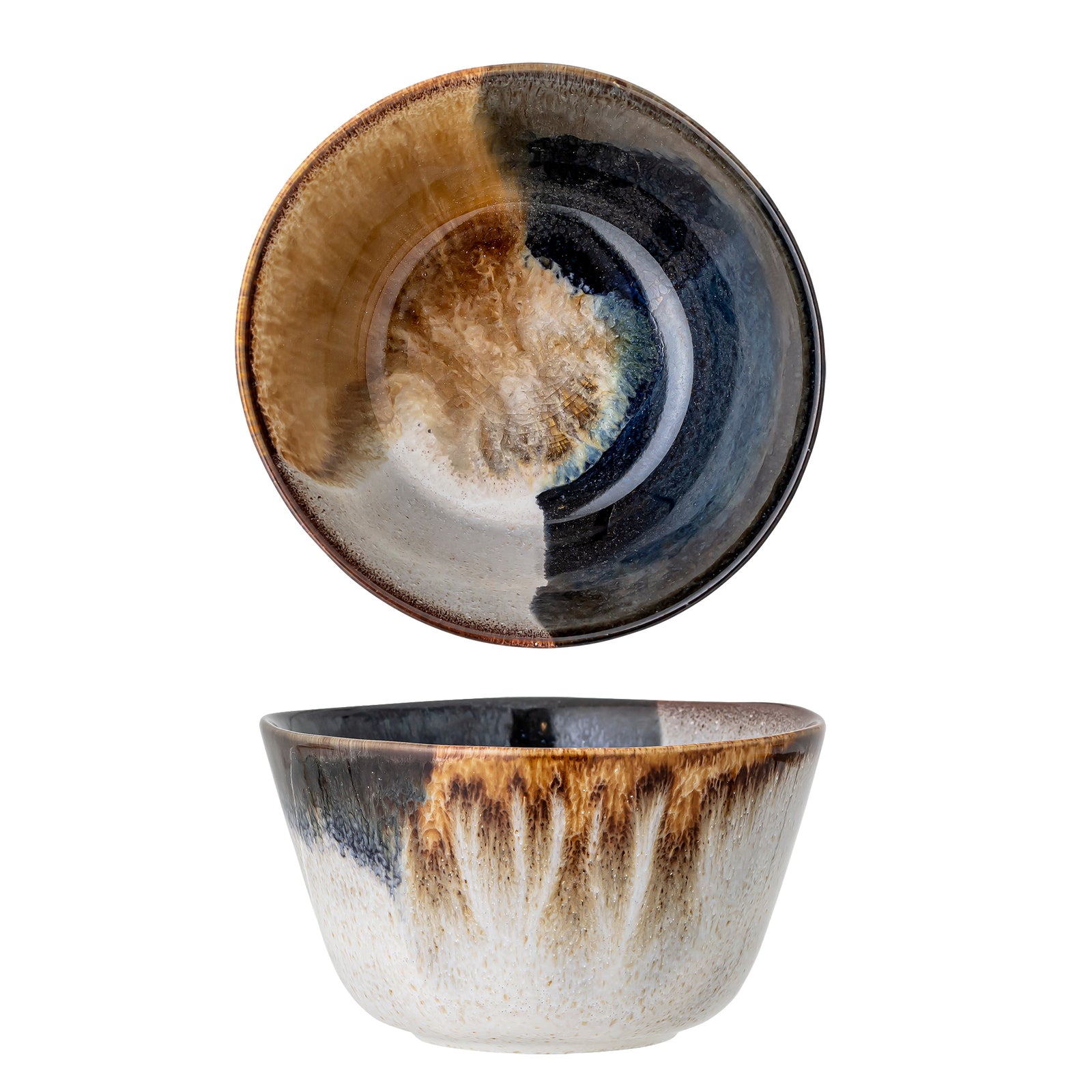 Bol Ceramică Albastru Bloomingville - Imagine 1