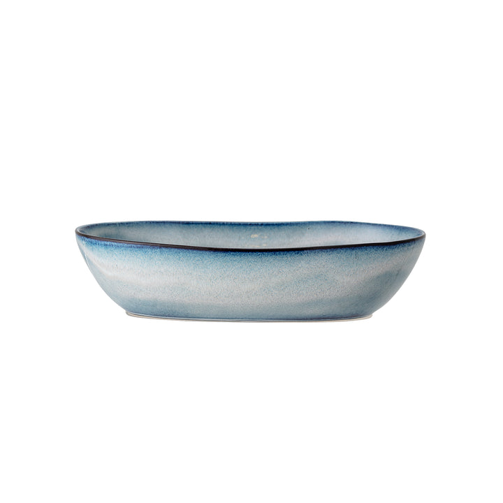 Bol Ceramic Albastru Glazurat Bloomingville - Imagine 4