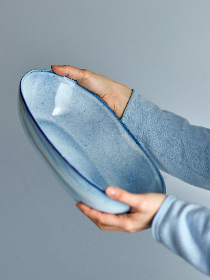 Bol Ceramică Albastră Bloomingville - Imagine 5
