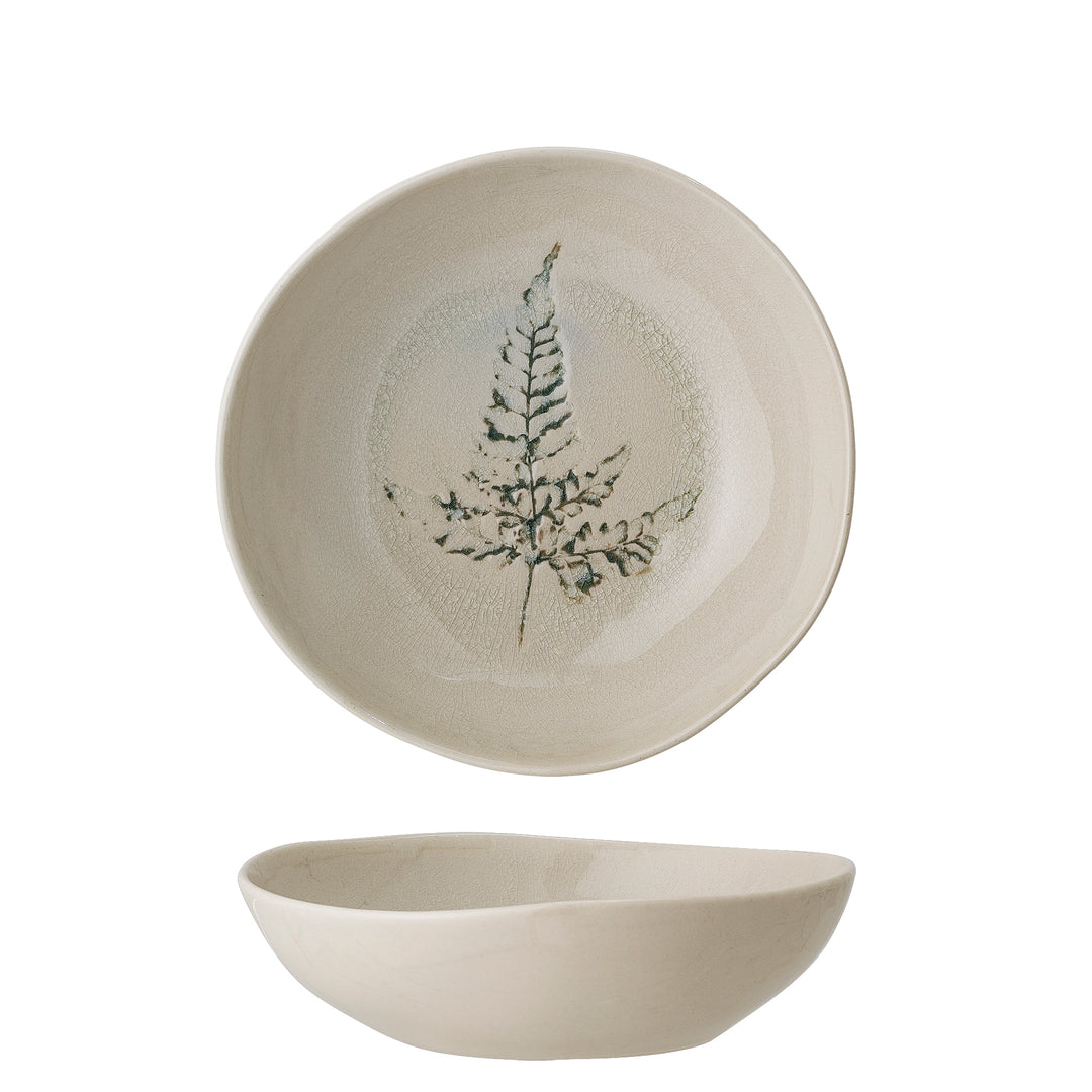 Farfurie Adâncă Ceramică Naturală Bloomingville - Imagine 1