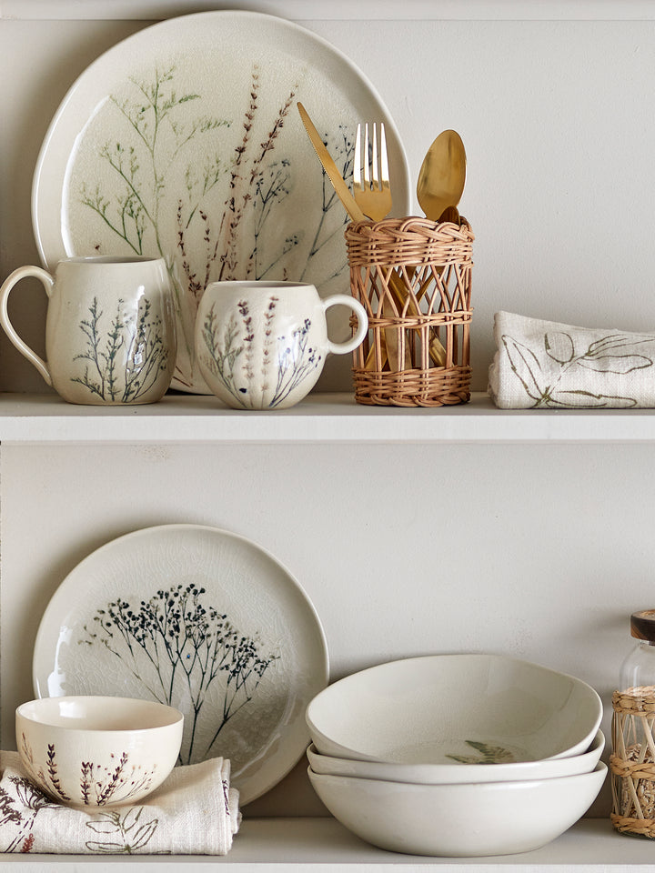 Farfurie Adâncă Ceramică Naturală Bloomingville - Imagine 7