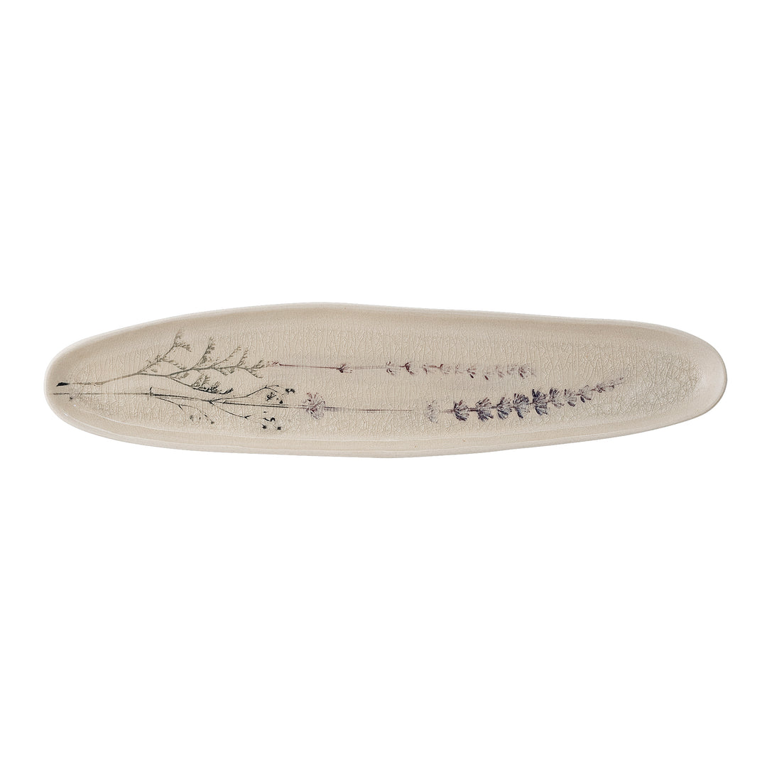 Platou Servire Ceramică Natural Bloomingville - Imagine 3