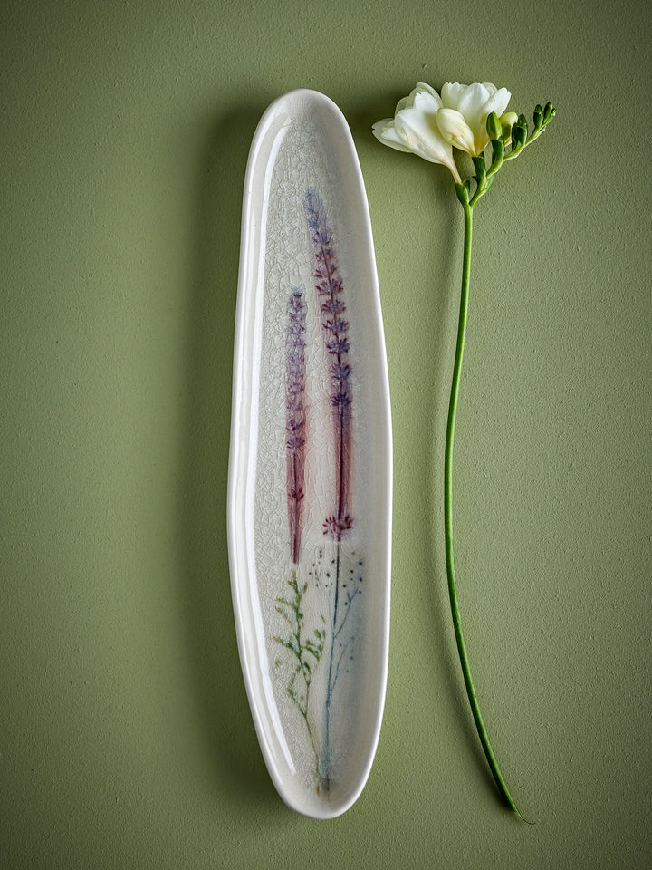 Platou Servire Ceramică Natural Bloomingville - Imagine 4
