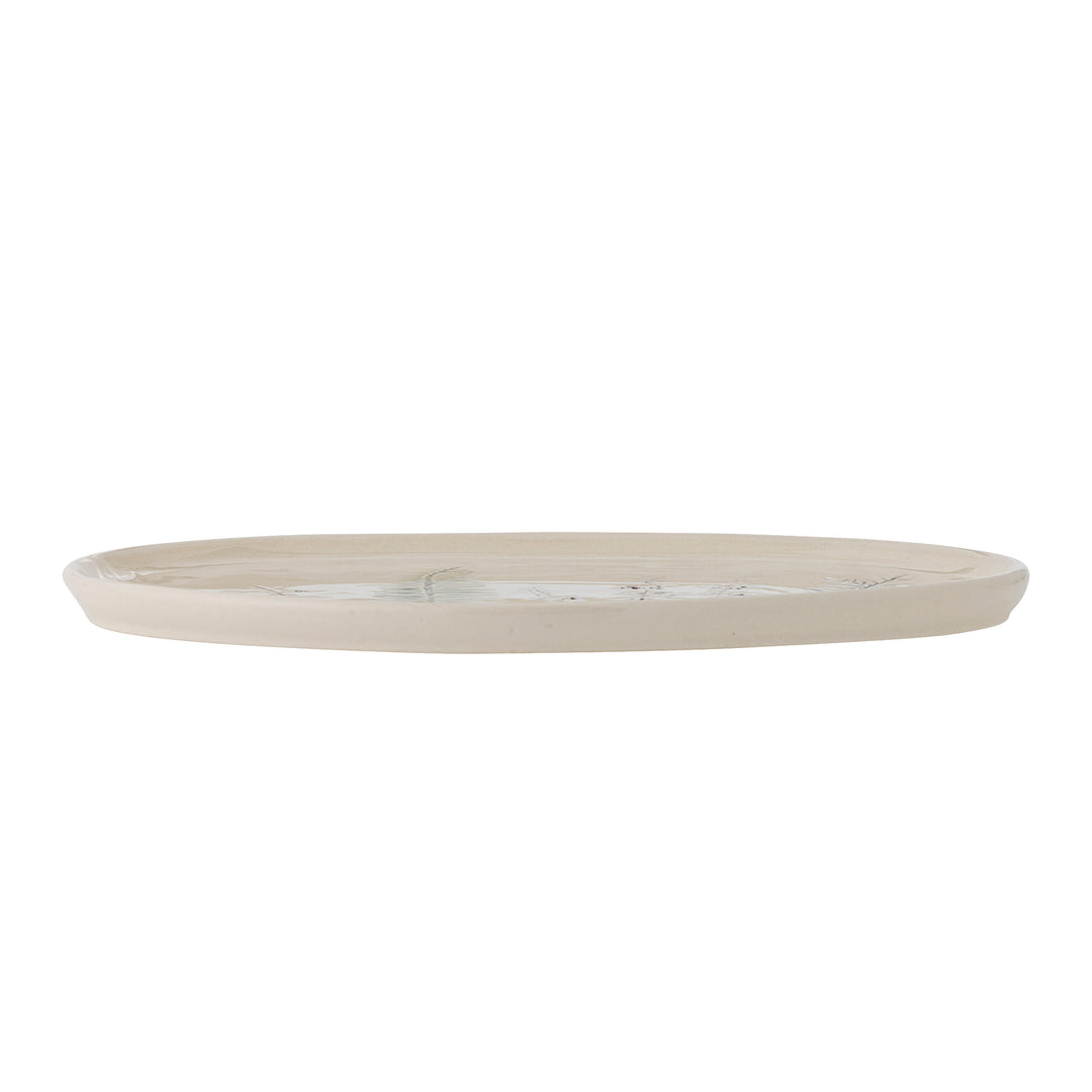 Platou Servire Ceramică Naturală Bloomingville - Imagine 2