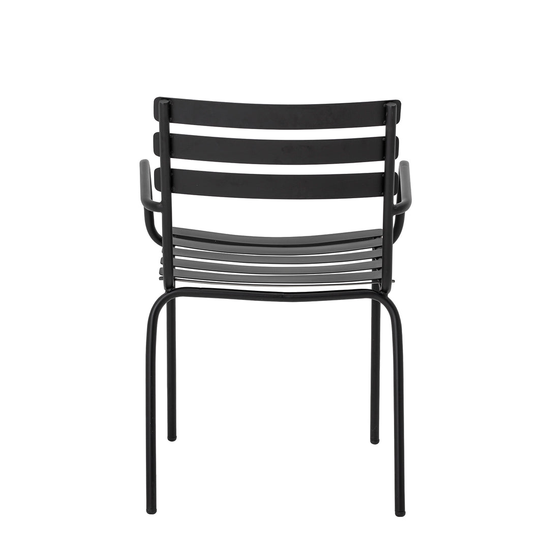 Scaun Dining Metal Negru Bloomingville - Imagine 3