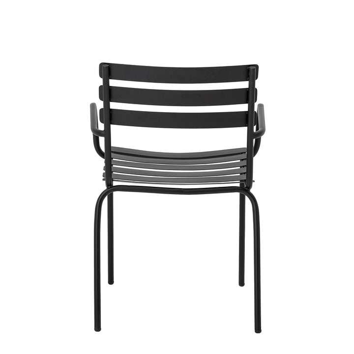 Scaun Dining Metal Negru Bloomingville - Imagine 3