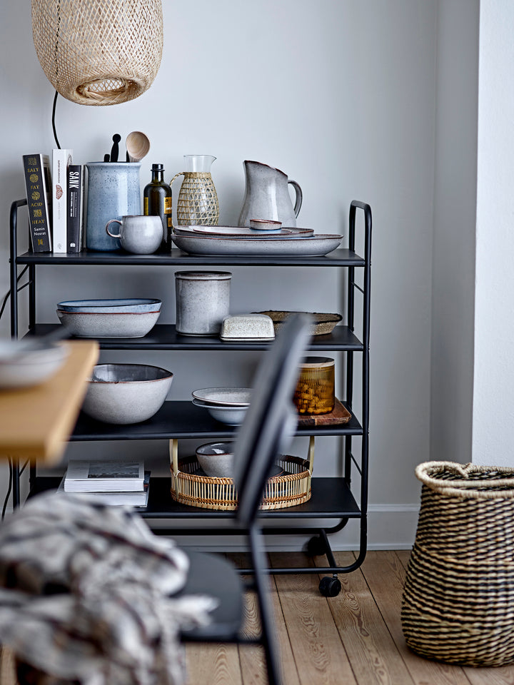 Scaun Dining Negru Placaj Bloomingville - Imagine 12