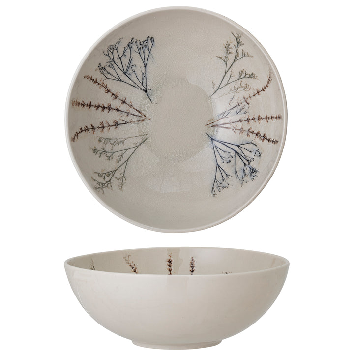 Bol Ceramică Naturală Cu Model Bloomingville - Imagine 1
