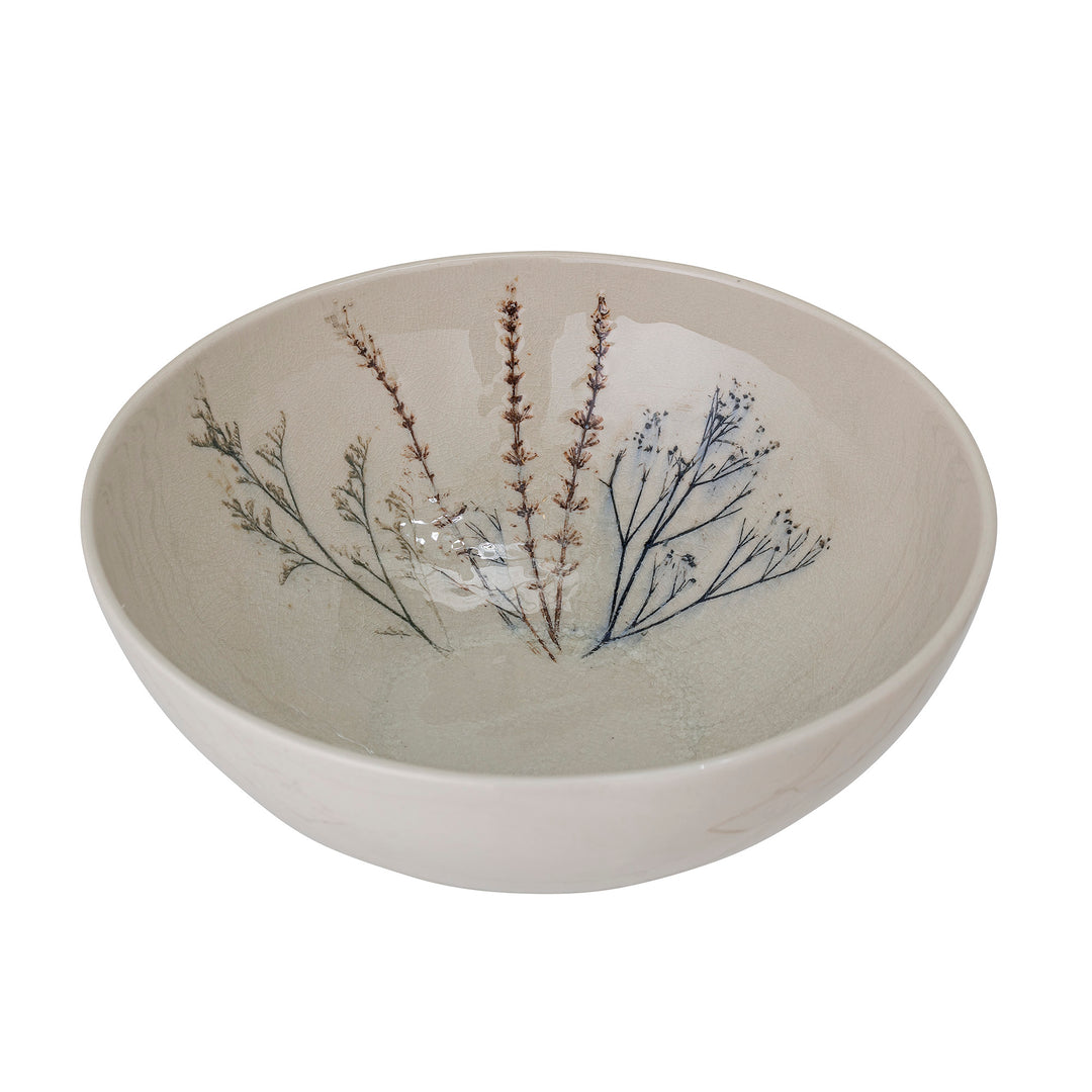 Bol Ceramică Naturală Cu Model Bloomingville - Imagine 3