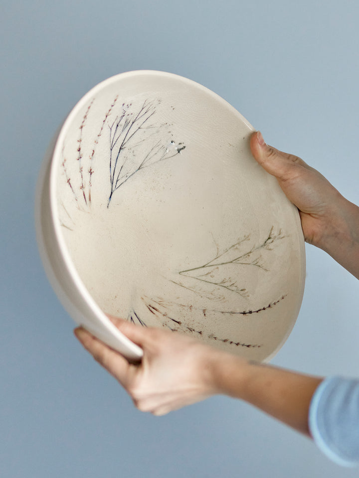 Bol Ceramică Naturală Cu Model Bloomingville - Imagine 5