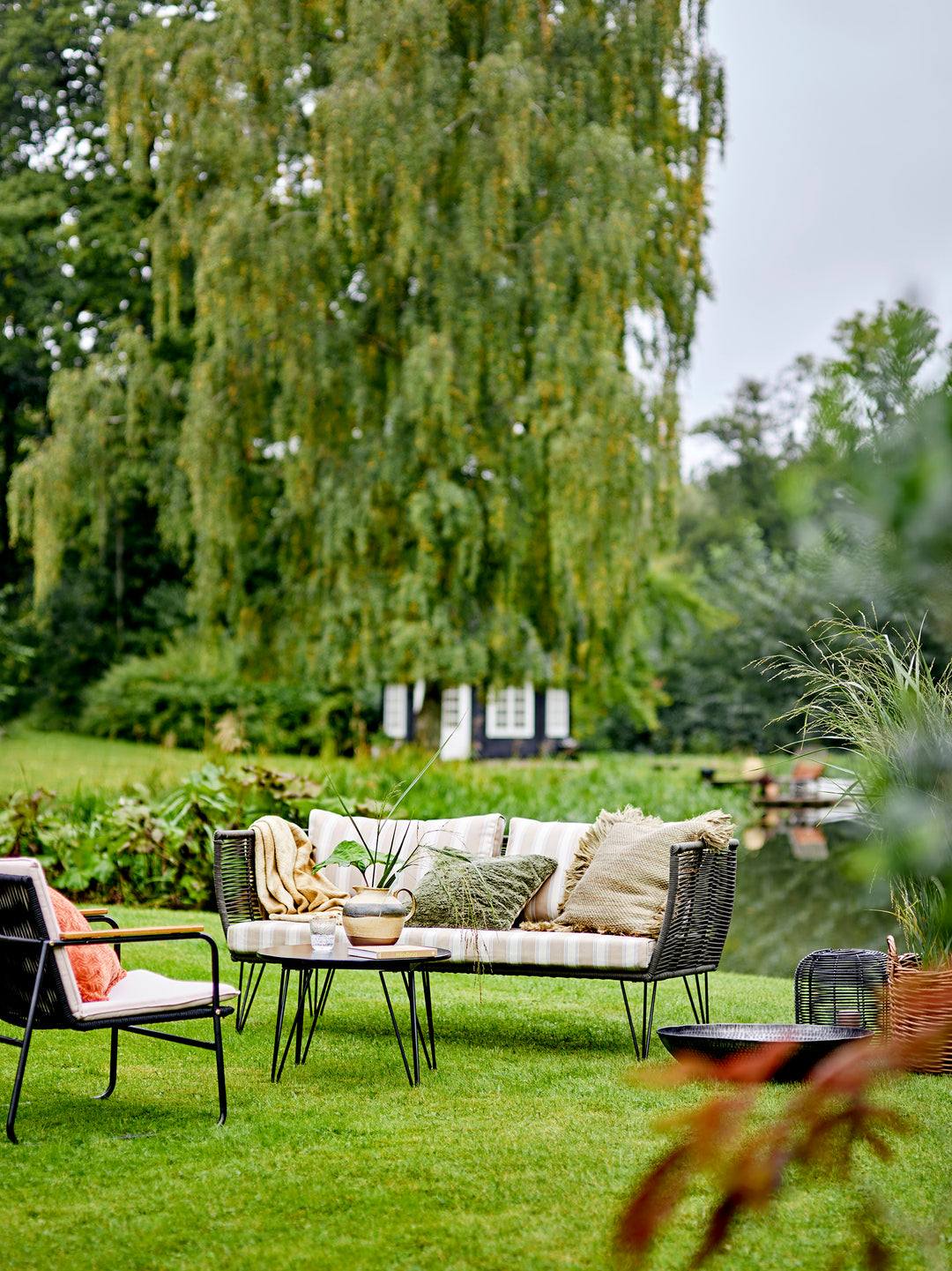 Canapea Metal Verde Bloomingville - Imagine 3