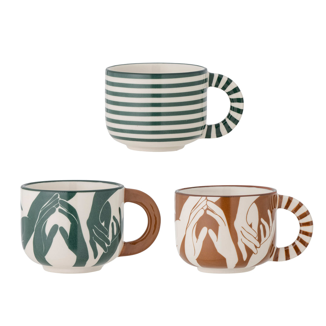 Set Căni Ceramică Multicolor Bloomingville - Imagine 1