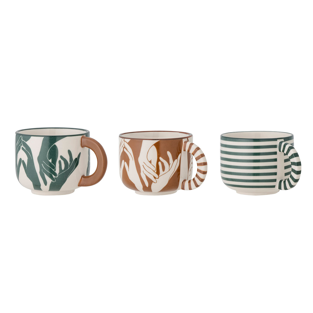 Set Căni Ceramică Multicolor Bloomingville - Imagine 2
