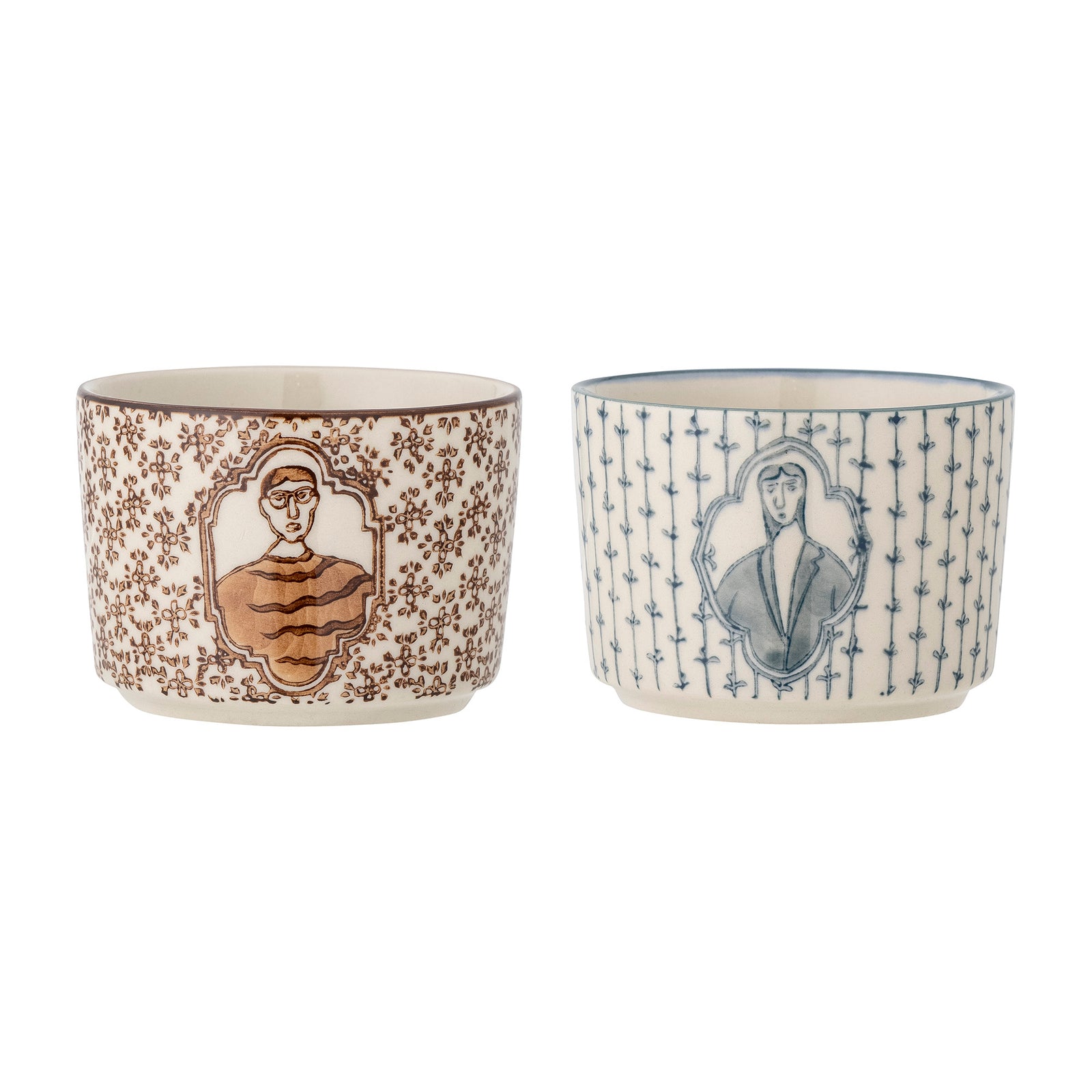 Set Boluri Ceramică Multicolor Bloomingville - Imagine 1
