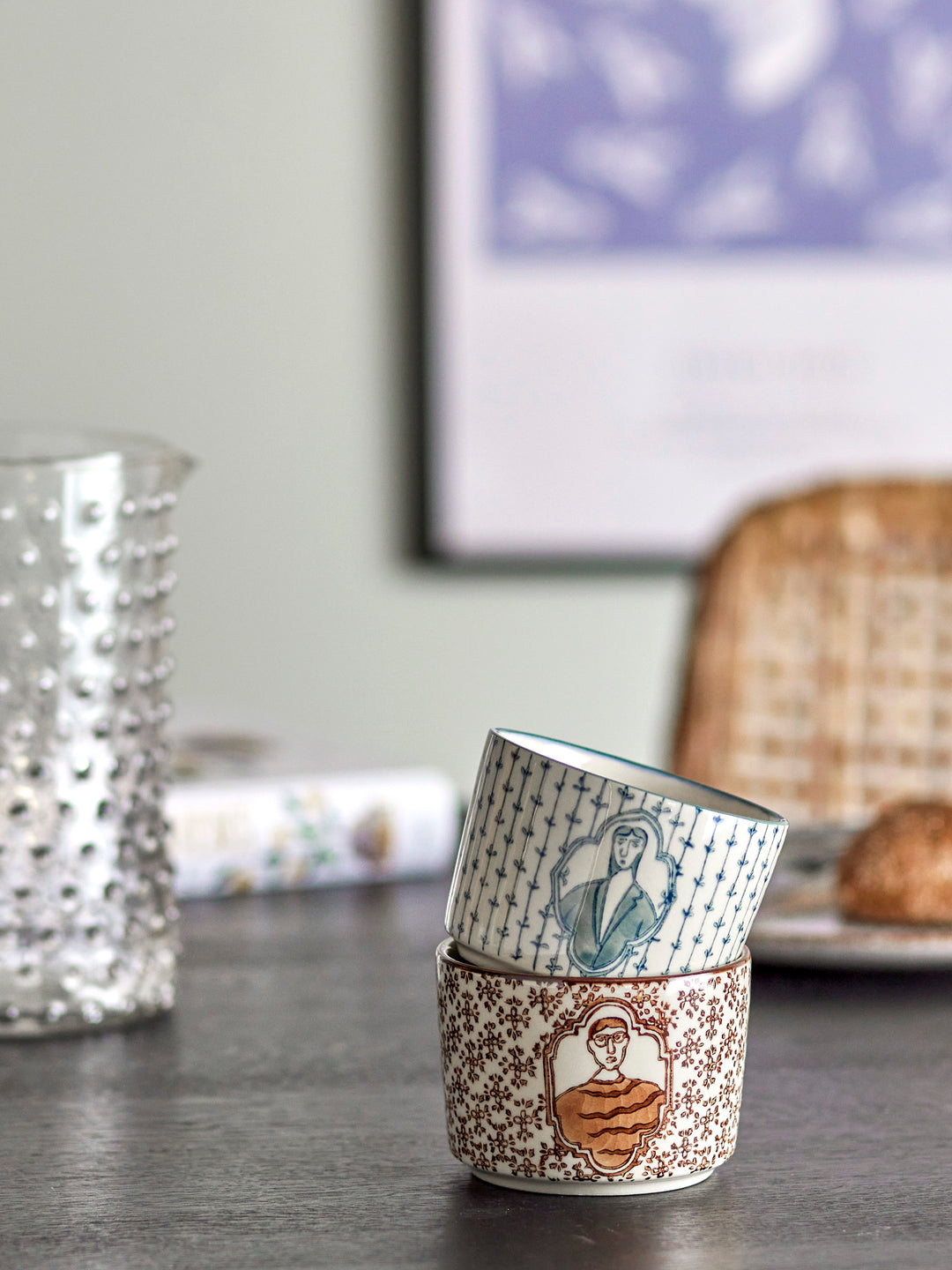 Set Boluri Ceramică Multicolor Bloomingville - Imagine 2