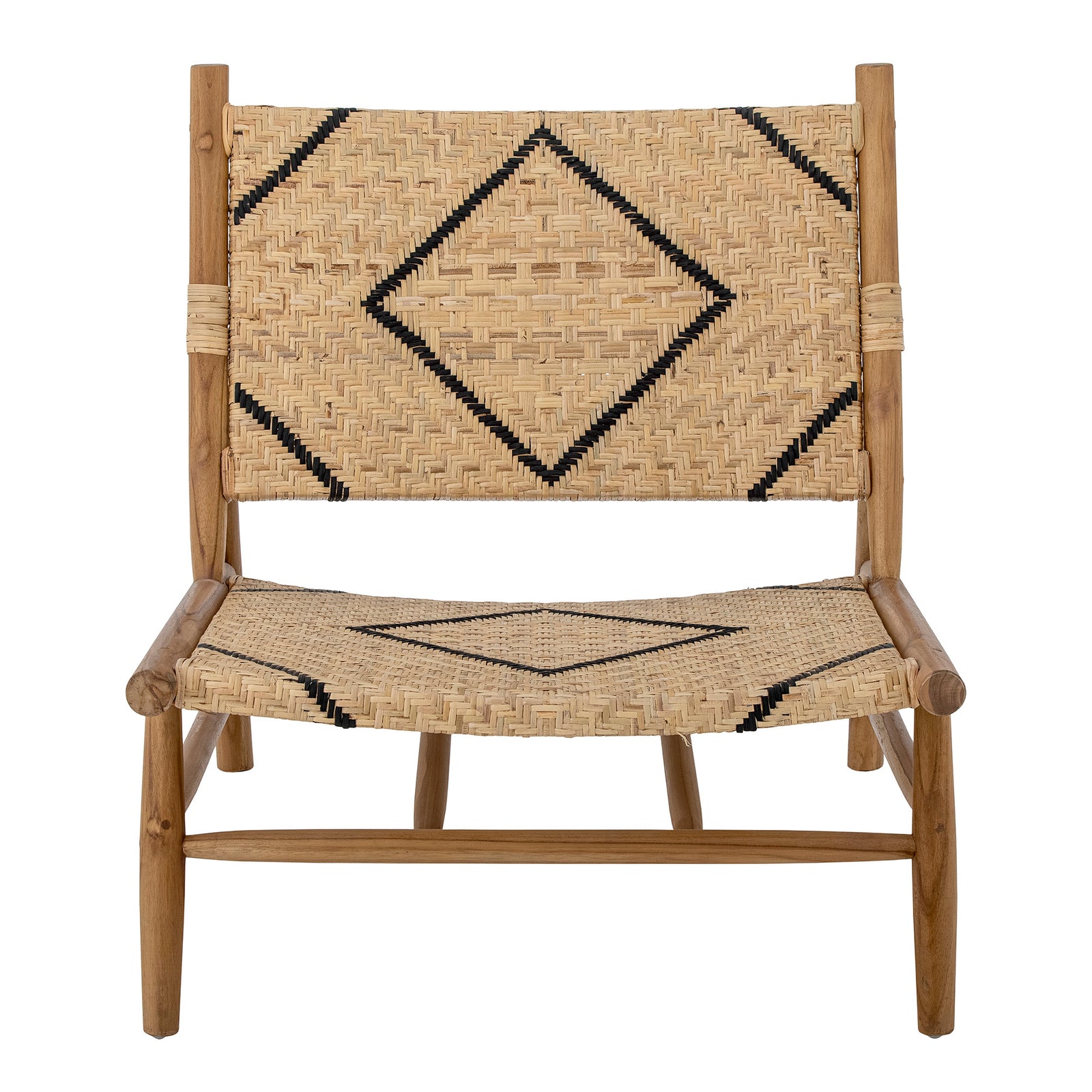 Fotoliu Lounge Lemn Teak Natural Bloomingville - Imagine 1