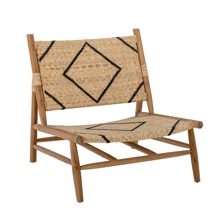 Fotoliu Lounge Lemn Teak Natural Bloomingville - Imagine 6