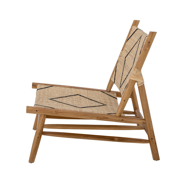 Fotoliu Lounge Lemn Teak Natural Bloomingville - Imagine 7