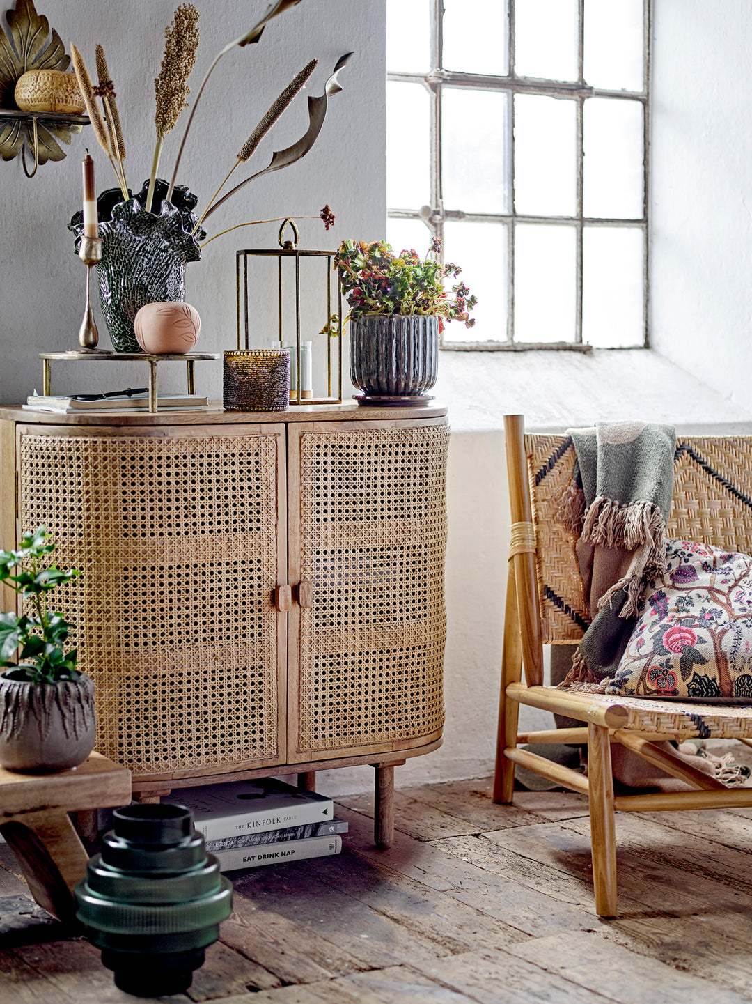 Fotoliu Lounge Lemn Teak Natural Bloomingville - Imagine 9