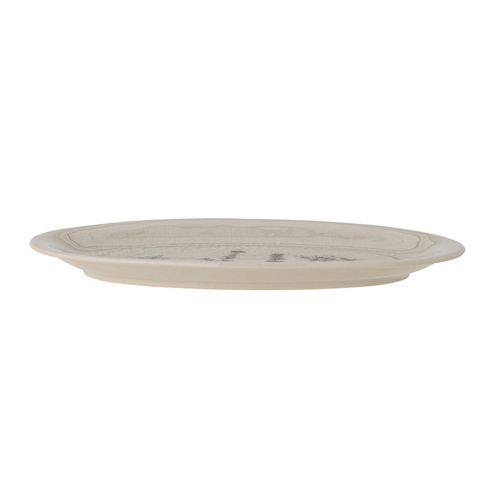 Platou Servire Ceramică Natural Bloomingville - Imagine 3