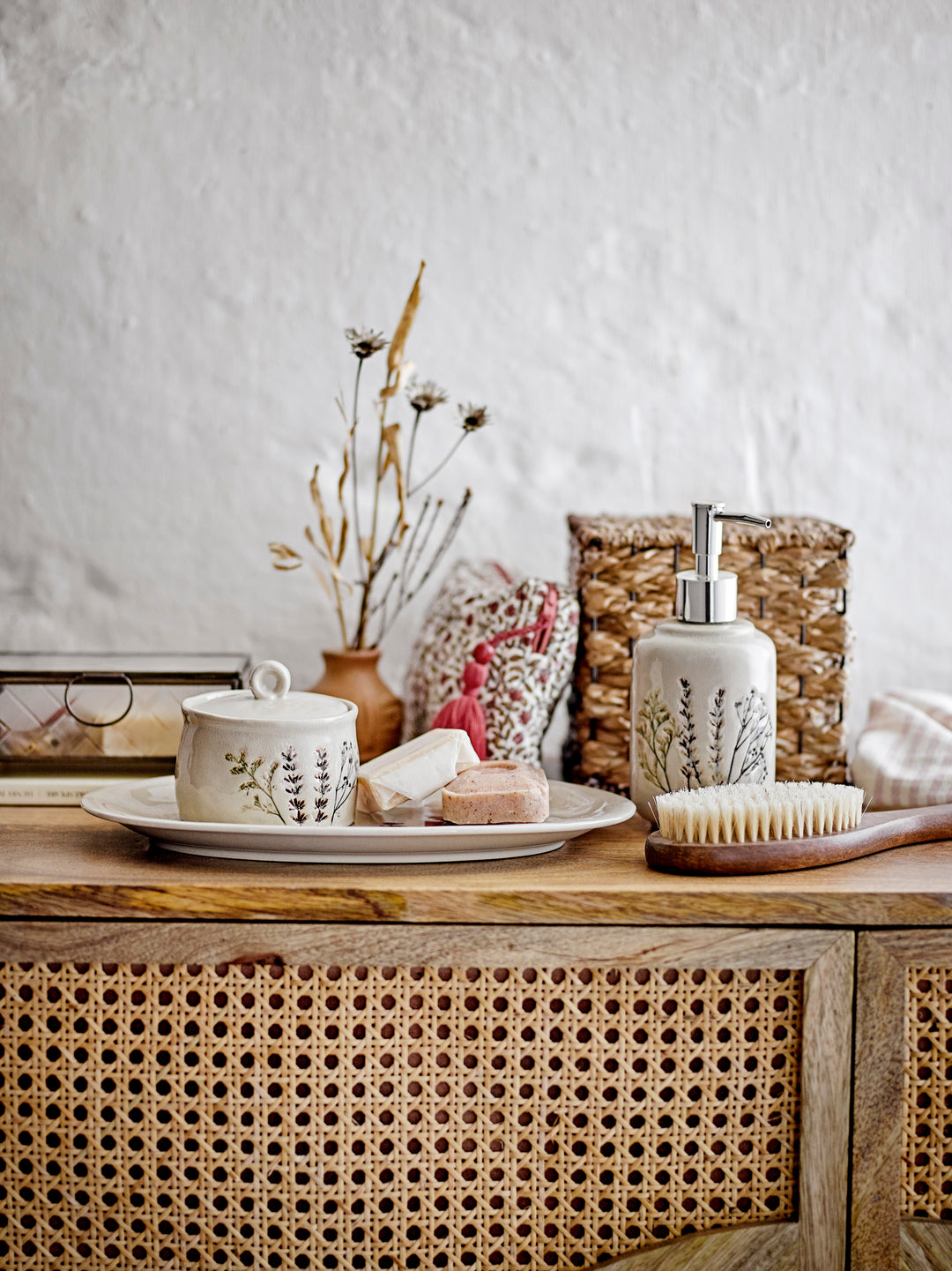 Platou Servire Ceramică Natural Bloomingville - Imagine 7