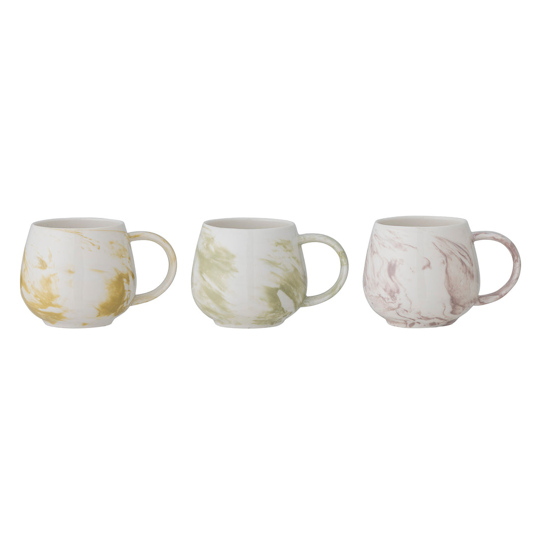 Set Căni Ceramice Multicolore Bloomingville - Imagine 1
