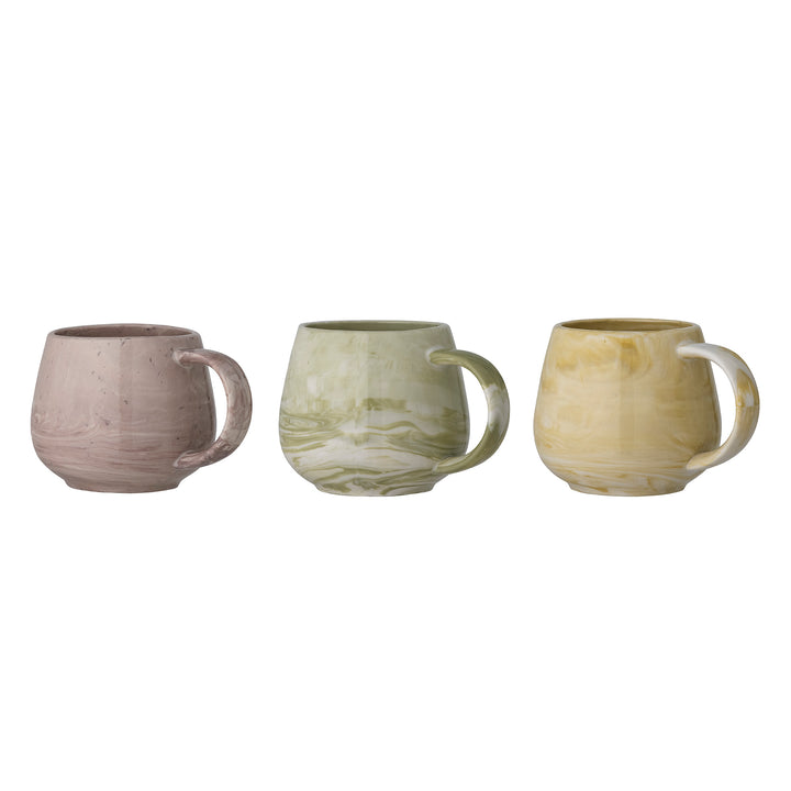 Set Căni Ceramice Multicolore Bloomingville - Imagine 2