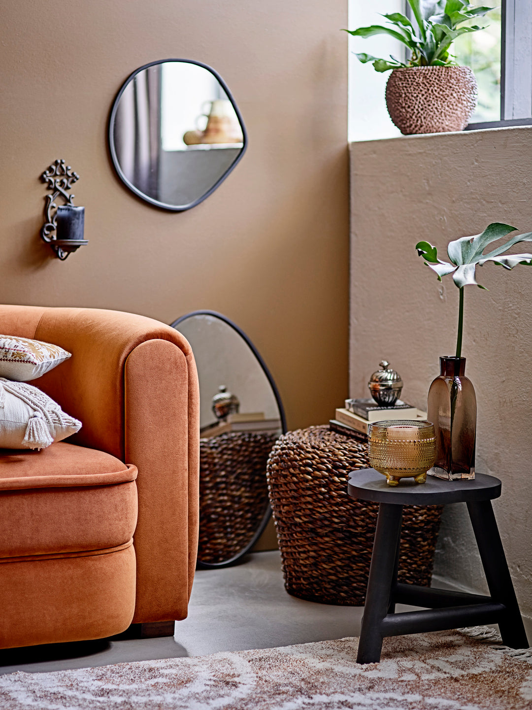 Taburet Abaca Maro Bloomingville - Imagine 3