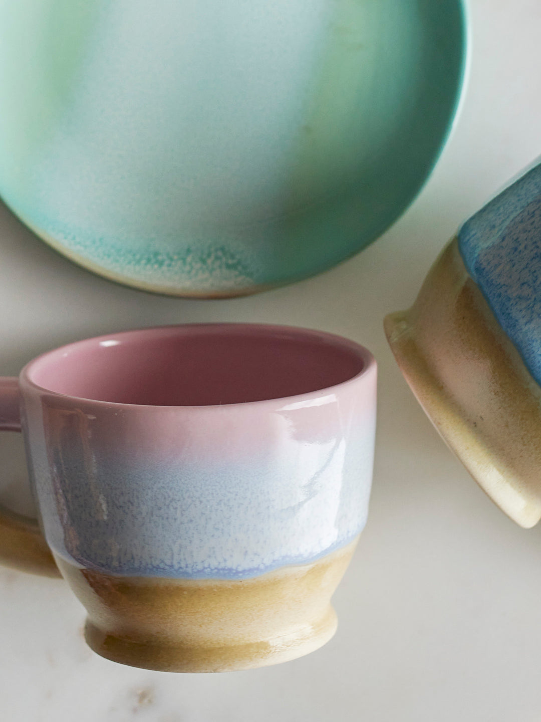 Farfurie Ceramică Verde Bloomingville - Imagine 5