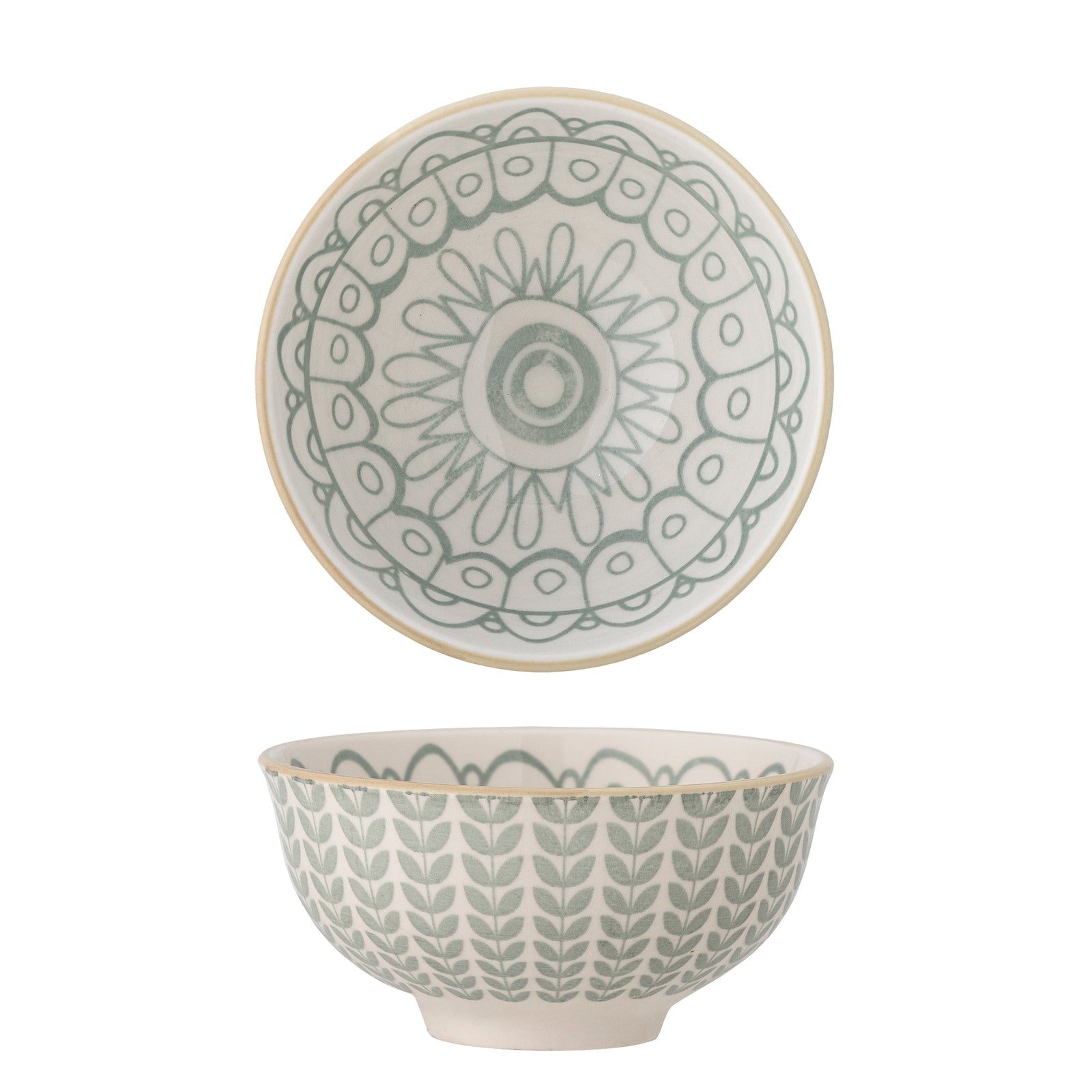 Bol Ceramic Verde Bloomingville - Imagine 1
