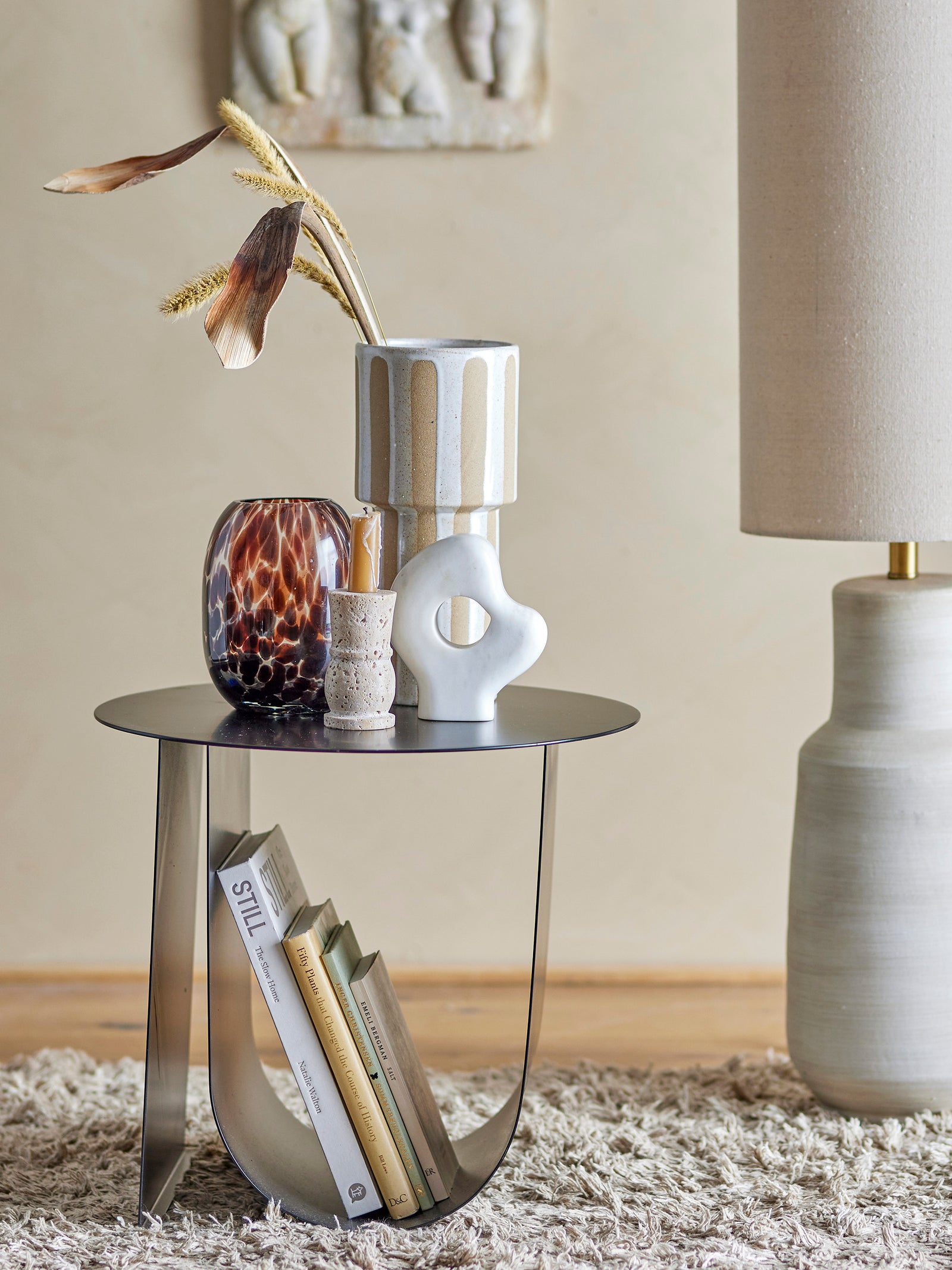 Masă Laterală Metal Negru Bloomingville - Imagine 4