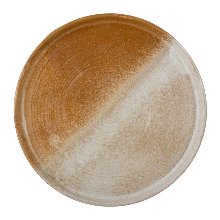 Farfurie Servire Ceramică Maro Bloomingville - Imagine 2