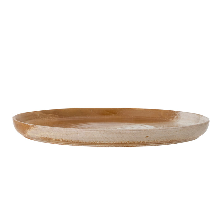 Farfurie Servire Ceramică Maro Bloomingville - Imagine 3