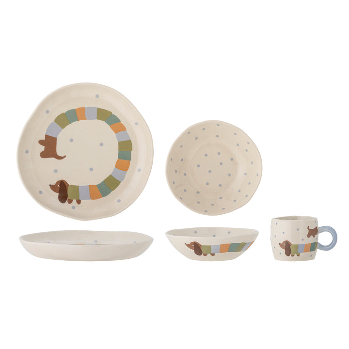 Set Vase Ceramice Multicolore Charlie Bloomingville - Imagine 1