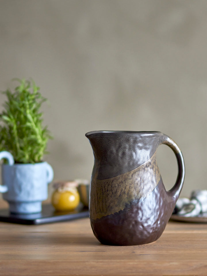 Cana Ceramică Maro Cu Glazură Reactivă Bloomingville - Imagine 4
