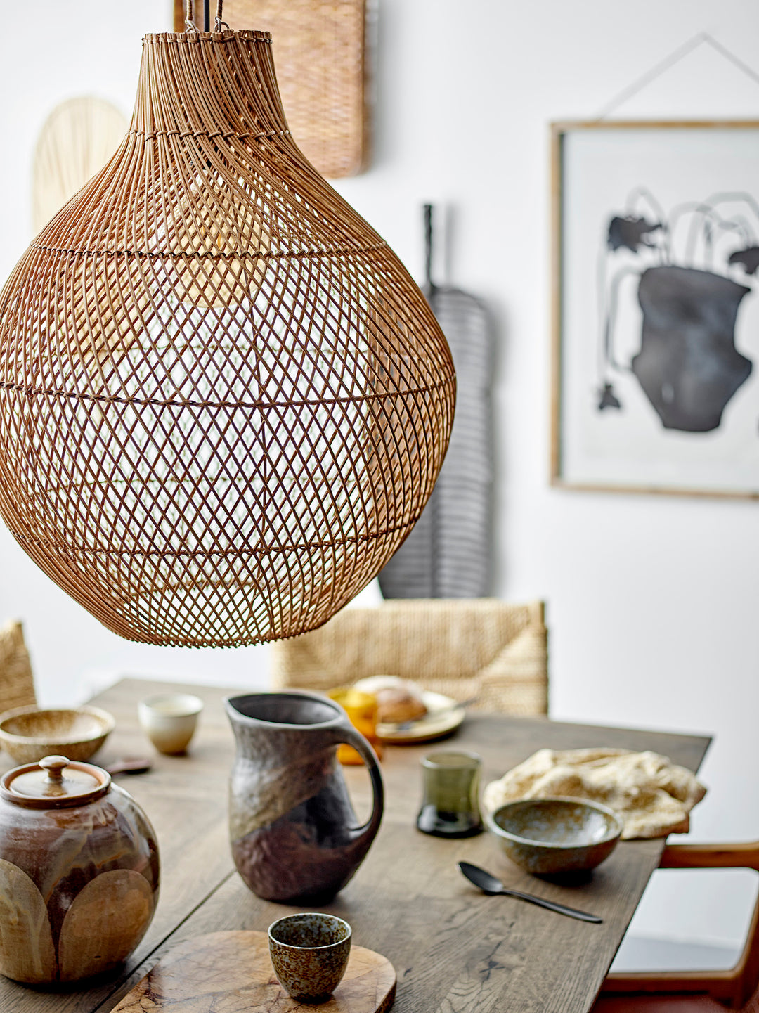 Cana Ceramică Maro Cu Glazură Reactivă Bloomingville - Imagine 6