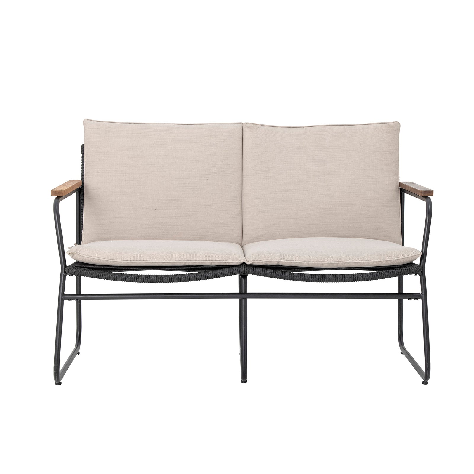 Canapea Metal Negru Hampton Bloomingville - Imagine 1