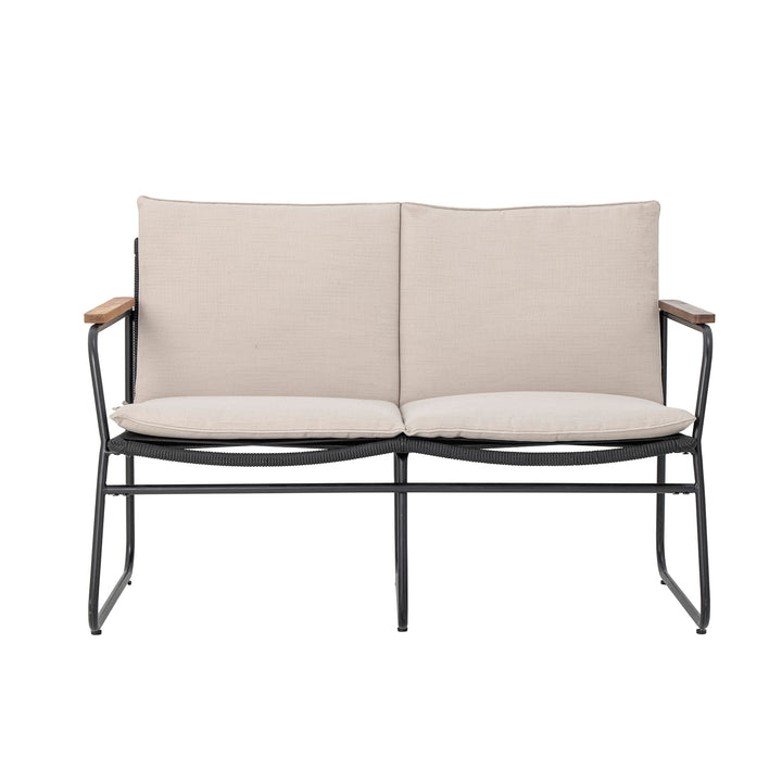 Canapea Metal Negru Hampton Bloomingville - Imagine 1