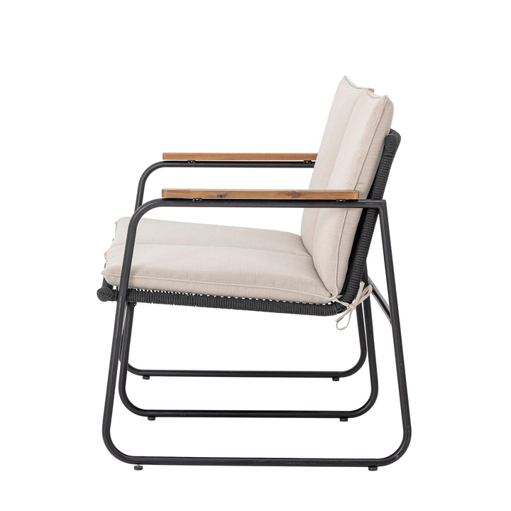 Canapea Metal Negru Hampton Bloomingville - Imagine 5